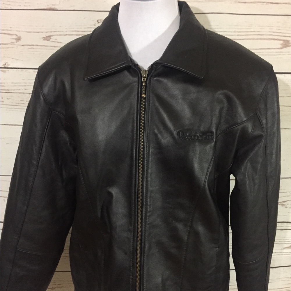 Women’s “Leather Bay” leather jacket